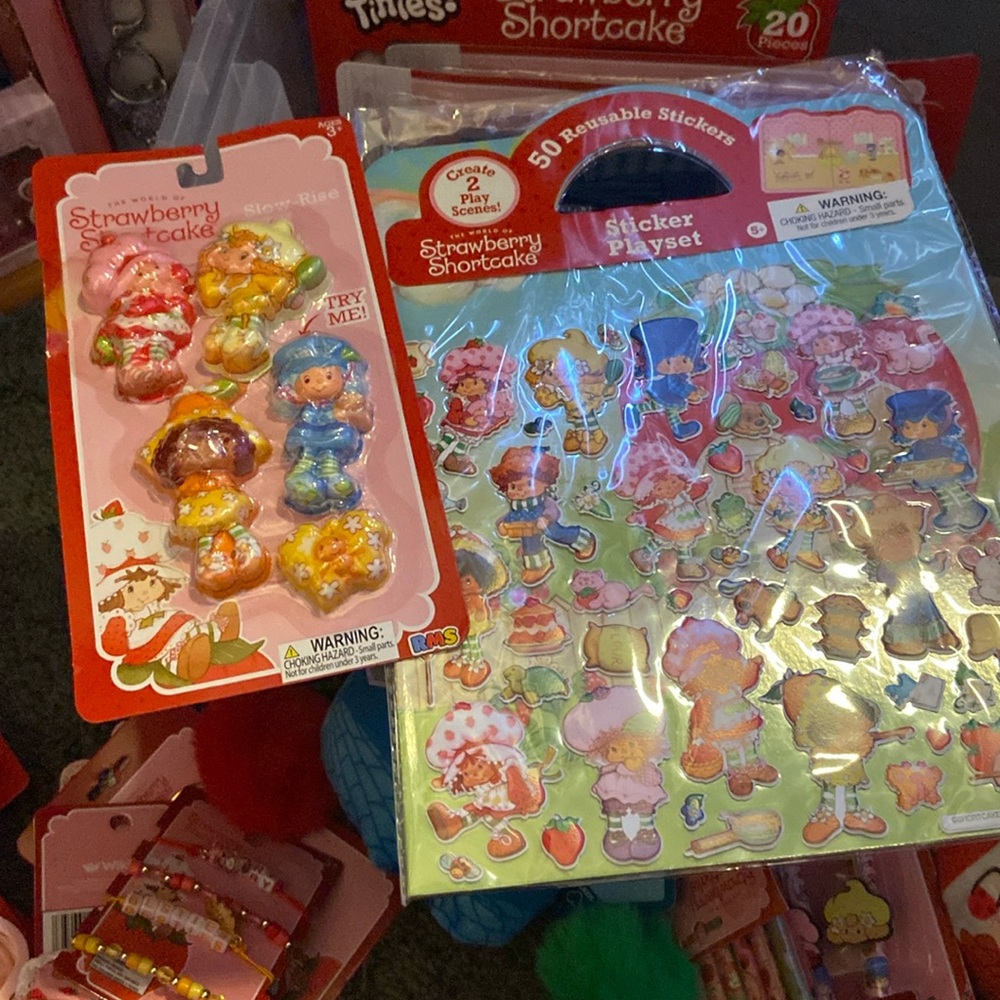 Strawberry shortcake stickers